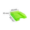 Picture of EXACOMPTA DESK TRAY CLEAR APPLE GREEN